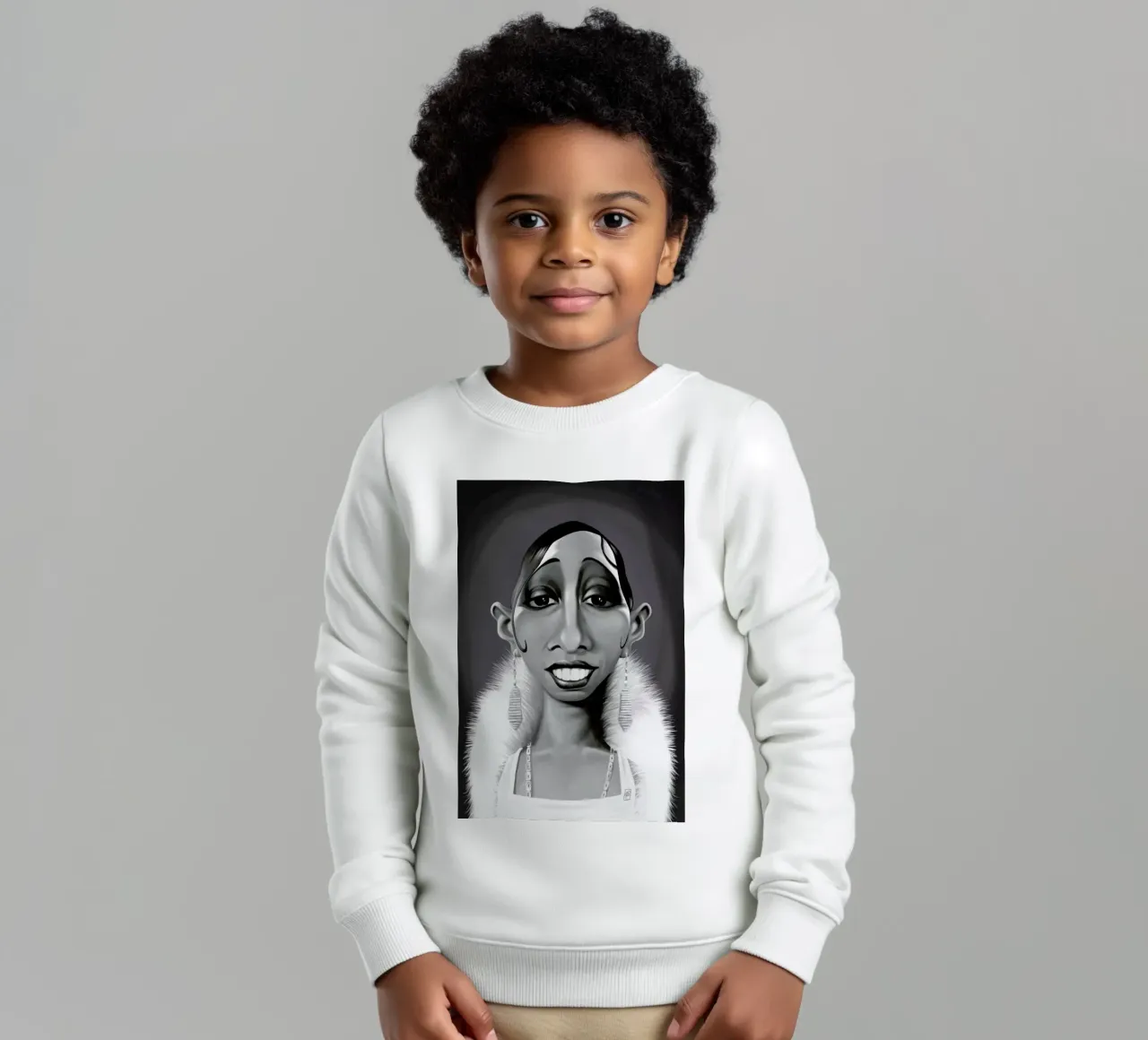 Josephine Baker felpa bambino da Rob Art | Illustration