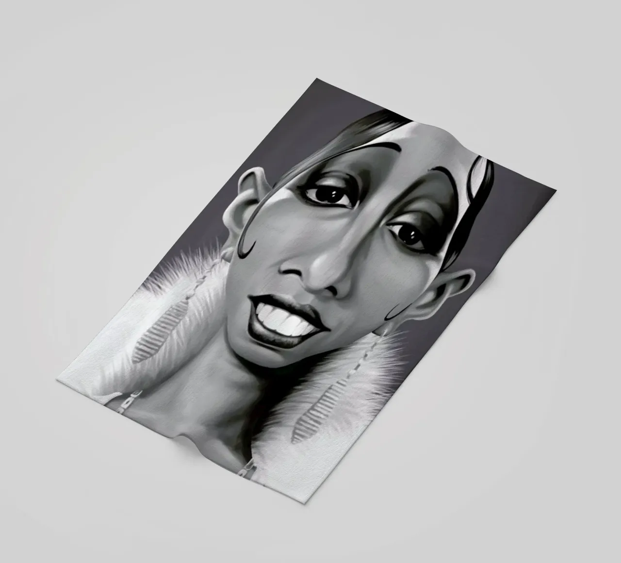 Josephine Baker telo mare da Rob Art | Illustration