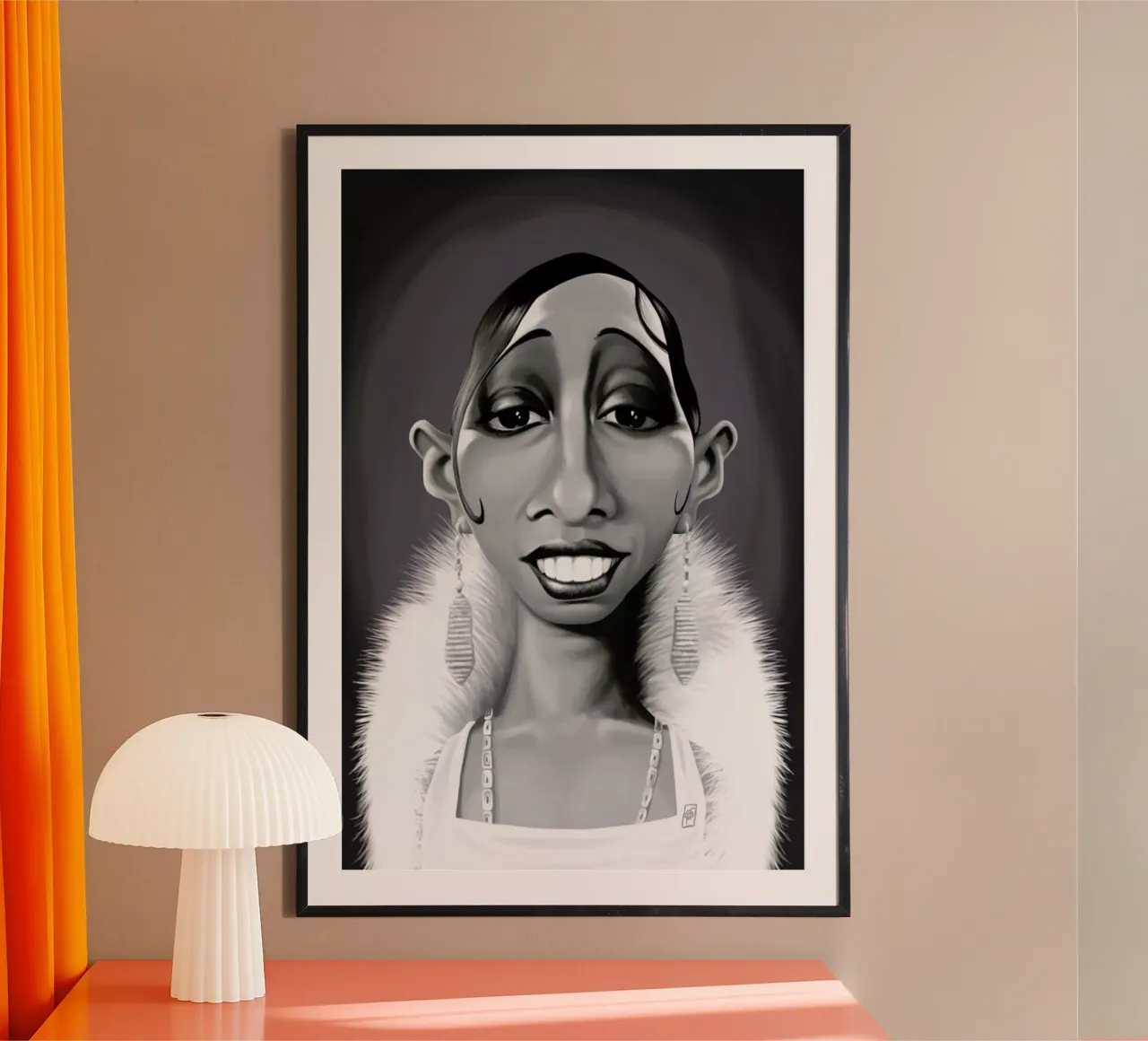 Josephine Baker carta hahnemühle da Rob Art | Illustration
