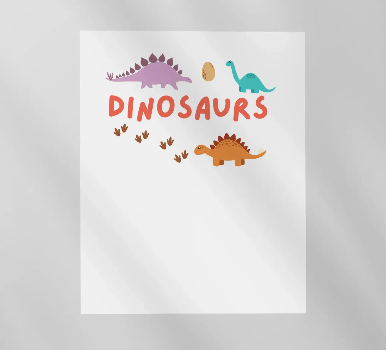 Enfant dinosaure film rétro-éclairé de khoailang