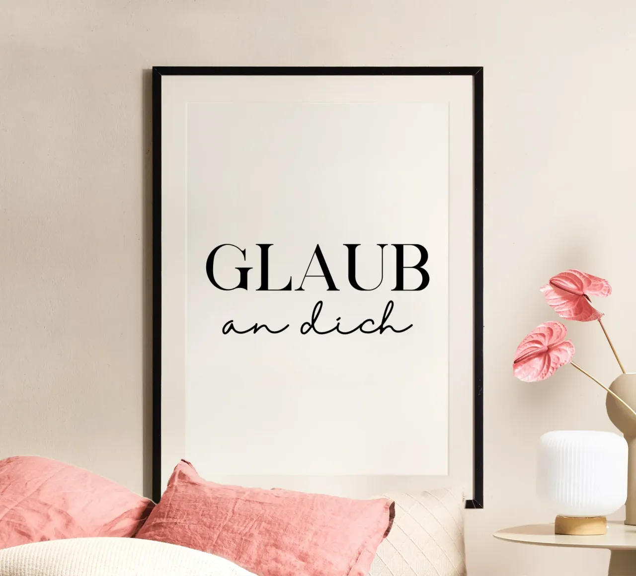 Glaub an dich carta hahnemühle da BAINAI QUOTES