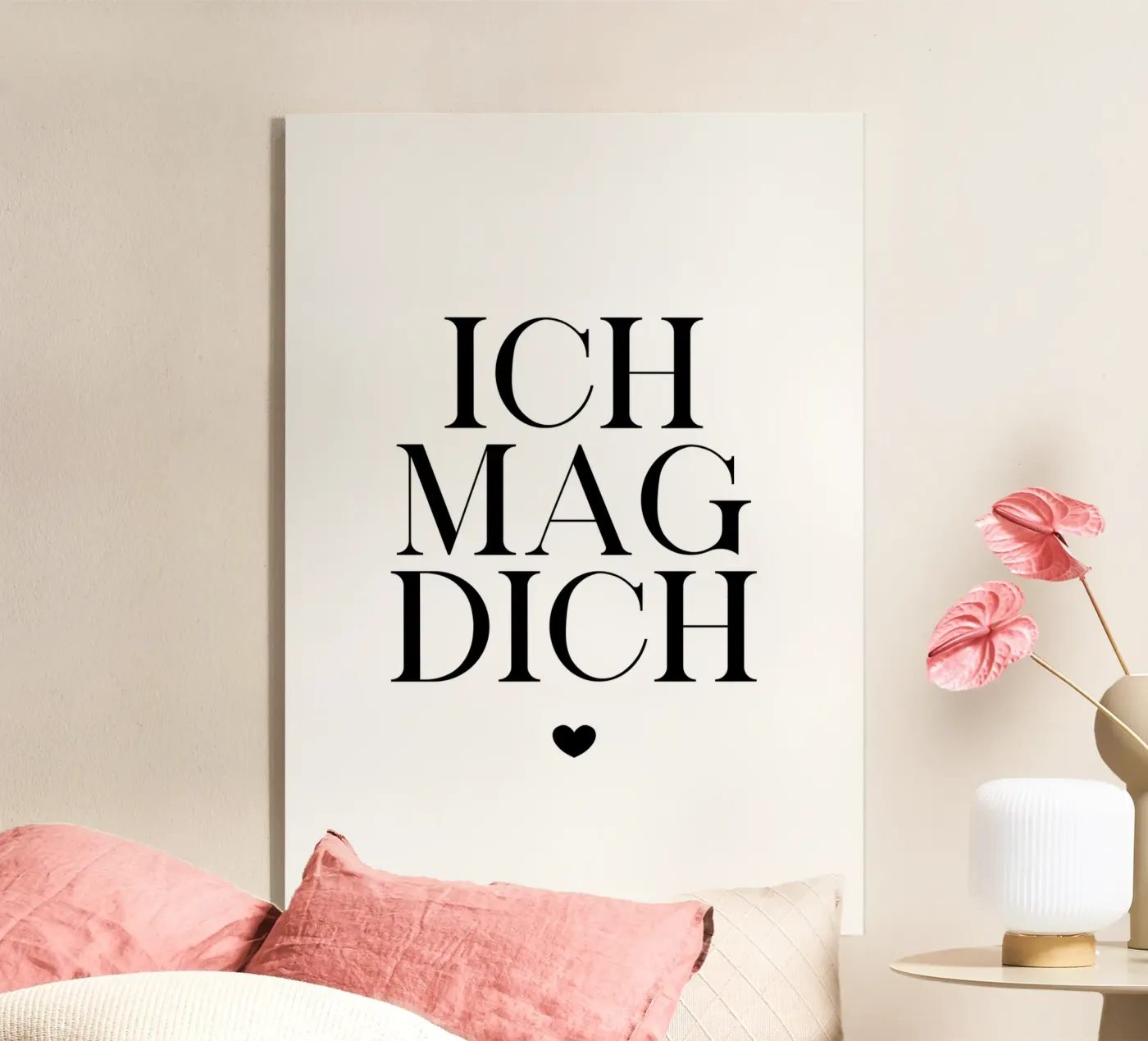 Ich mag dich plexiglass da BAINAI QUOTES