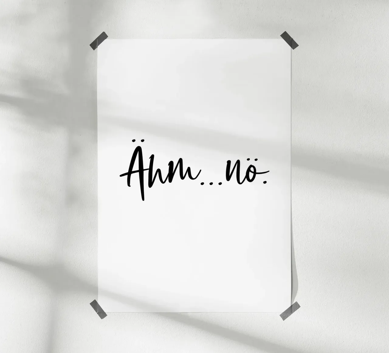 Ähm...nö carta hahnemühle da BAINAI QUOTES