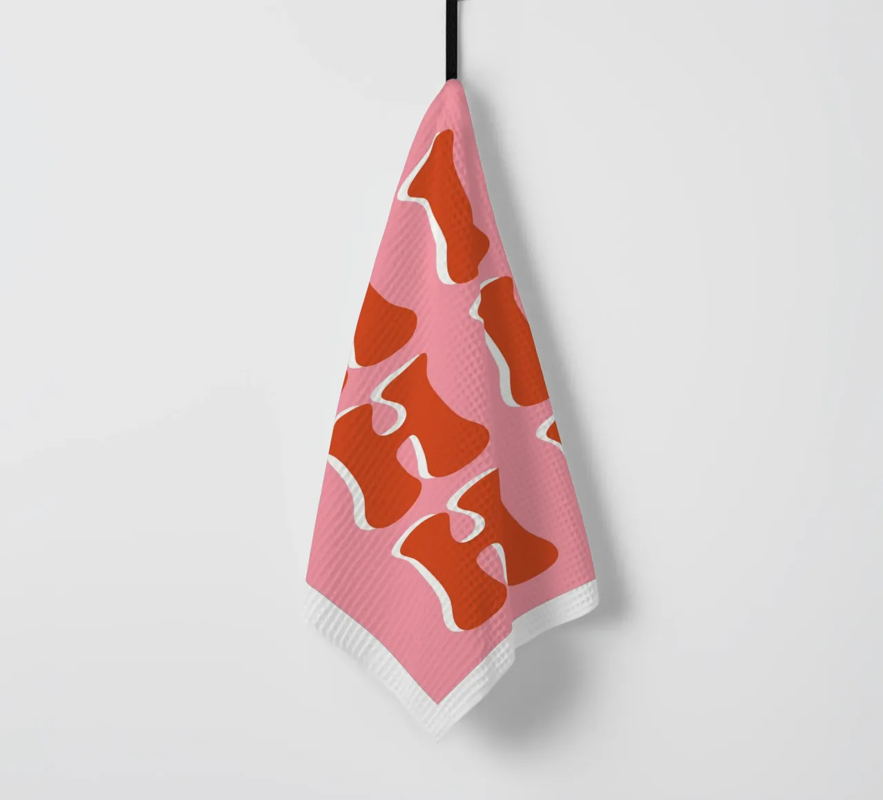 Hi hi hi rosa rot tea towel by BAINAI QUOTES