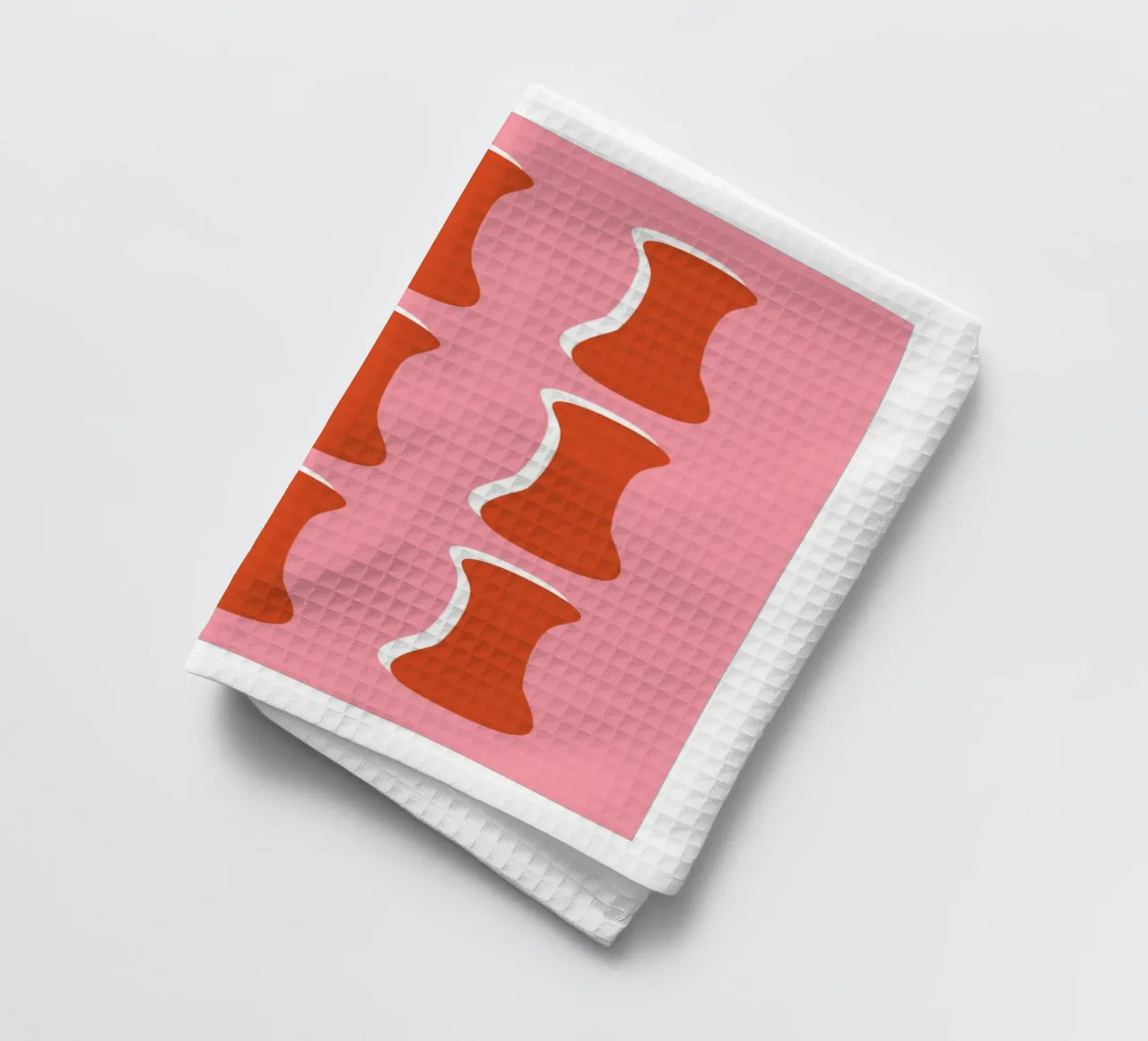 Hi hi hi rosa rot tea towel by BAINAI QUOTES
