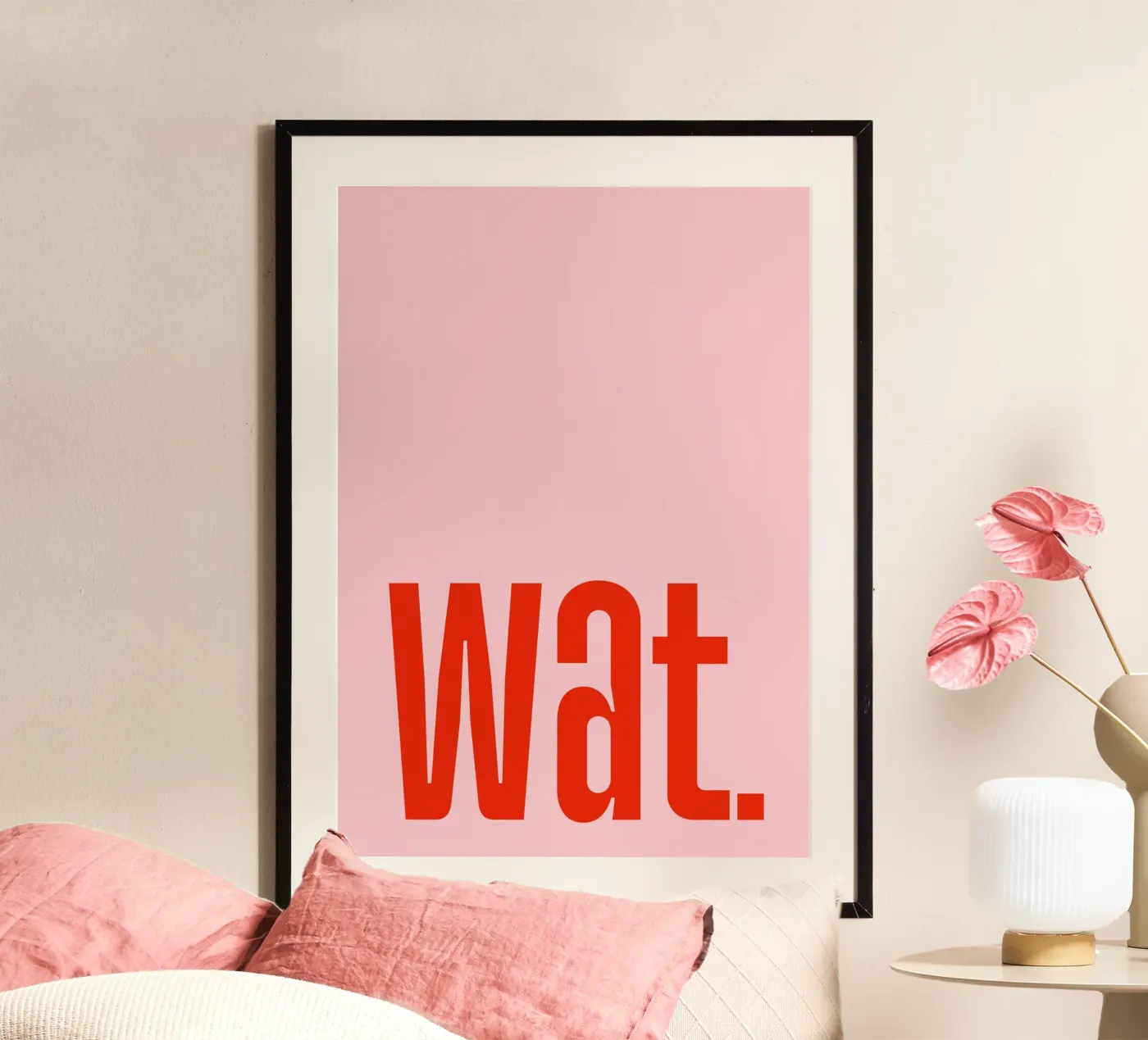 Wat rosarot poster da BAINAI QUOTES