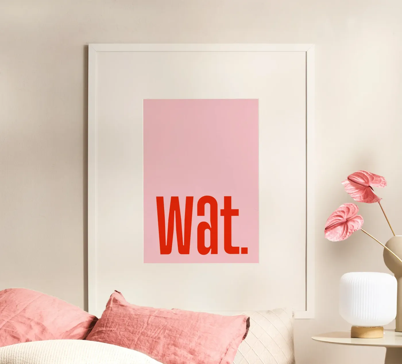 Wat rosarot poster da BAINAI QUOTES