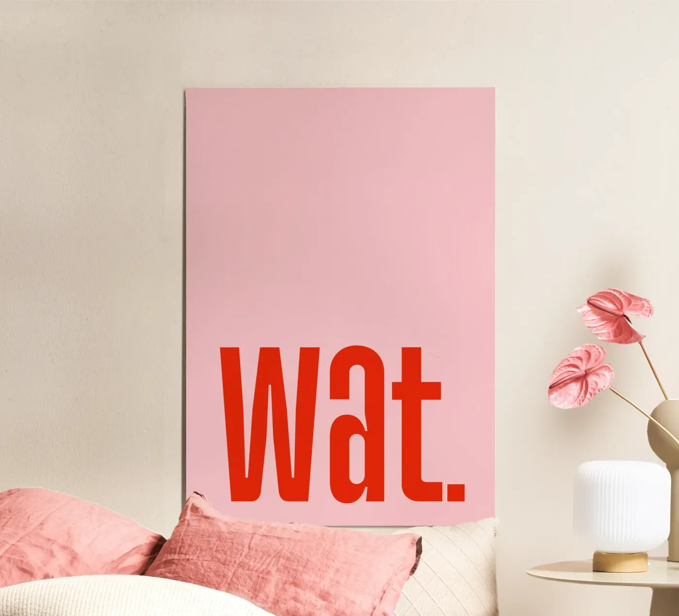 Wat rosarot poster da BAINAI QUOTES