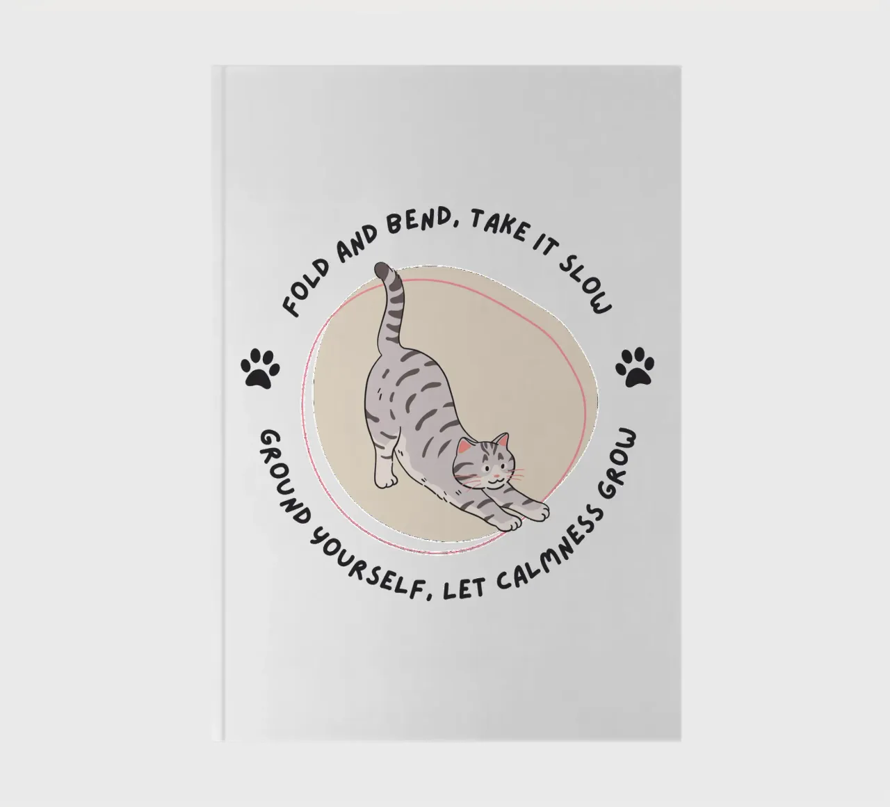fold and bend take it slow notebook by khoailang