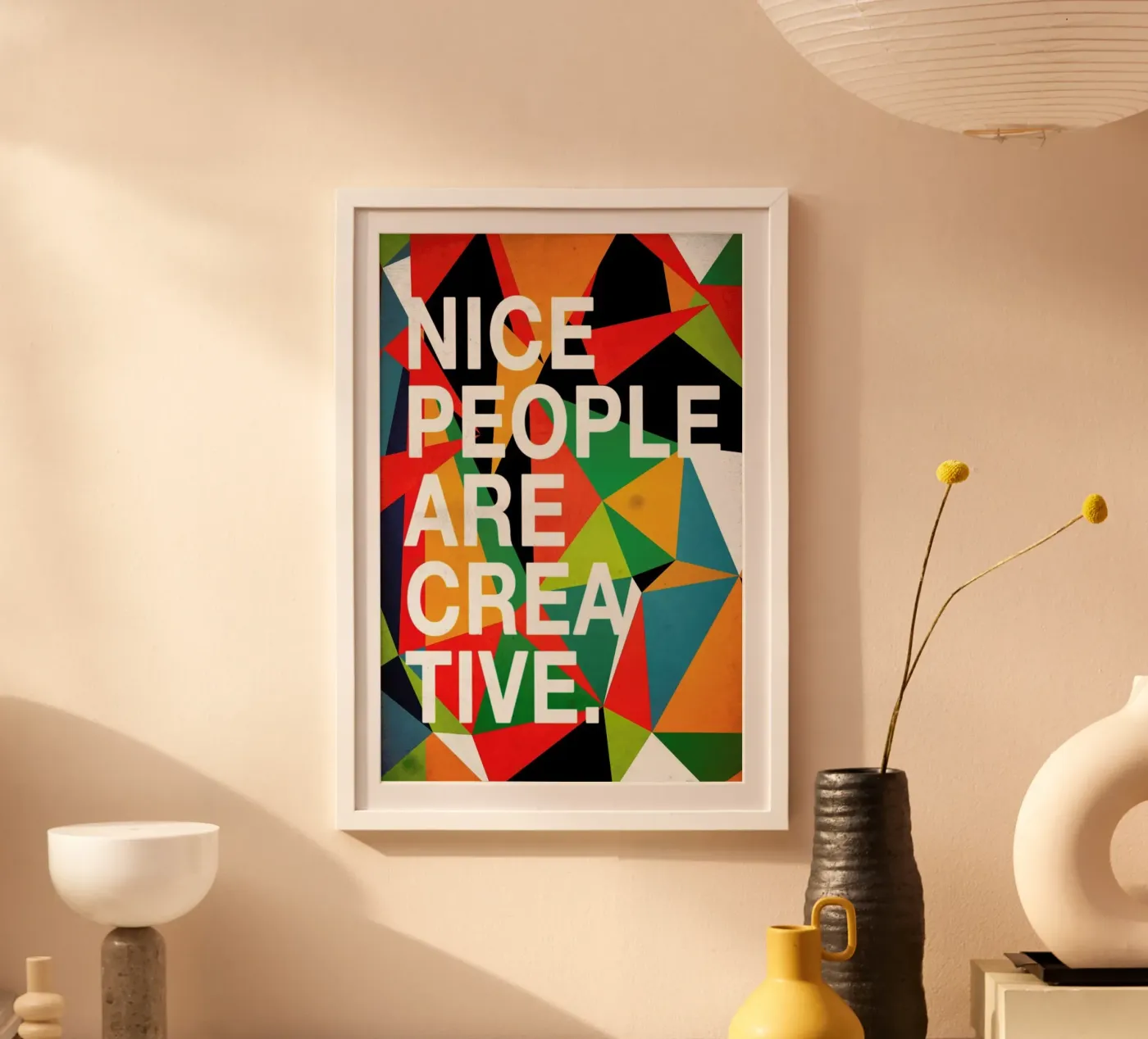 Nice people are Creative poster da Danny Ivan
