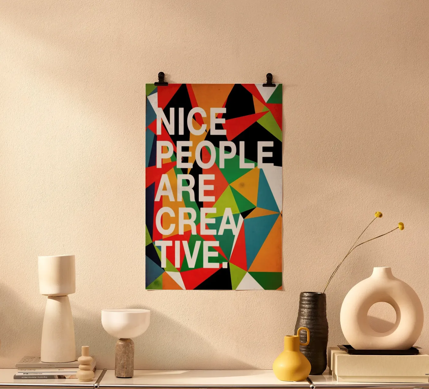 Nice people are Creative poster da Danny Ivan