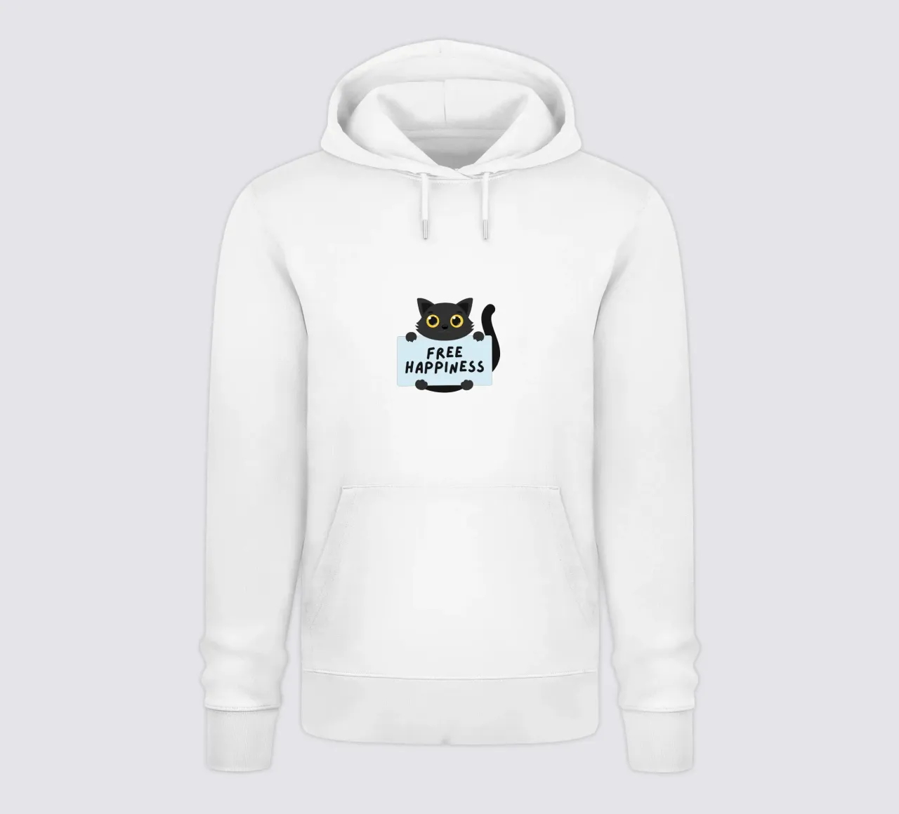 felicità libera felpa con cappuccio da khoailang