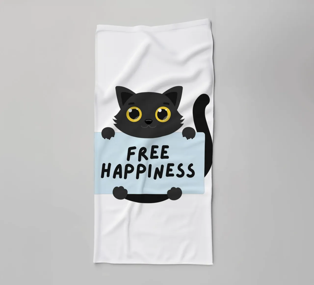 felicità libera asciugamano da bagno da khoailang