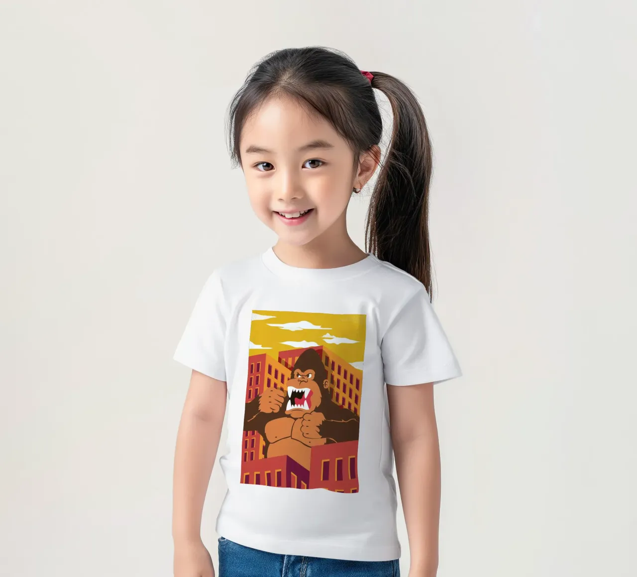 Ape t-shirt bambini da The Poster Kid