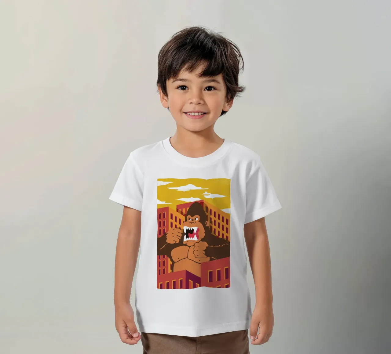 Ape t-shirt bambini da The Poster Kid