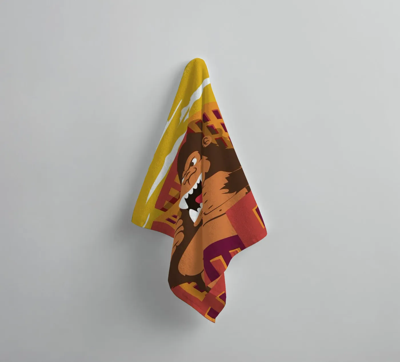 Ape badhanddoek van The Poster Kid