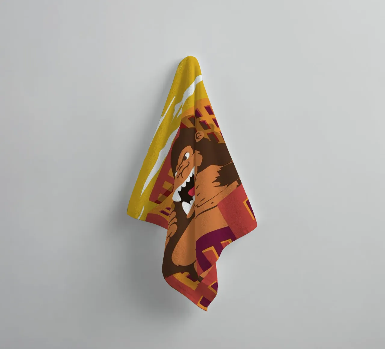 Ape asciugamano da bagno da The Poster Kid