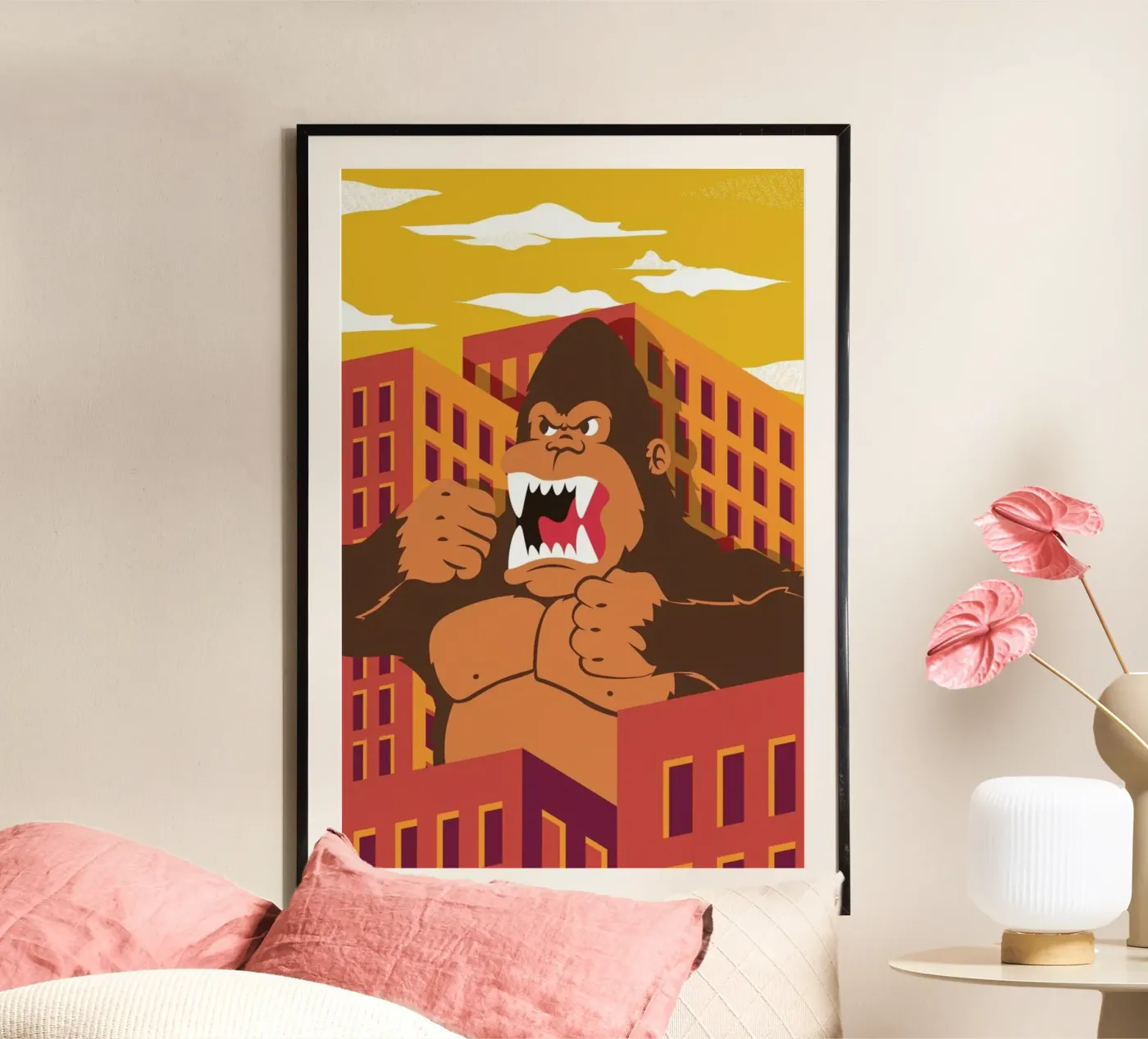 Ape Poster von The Poster Kid