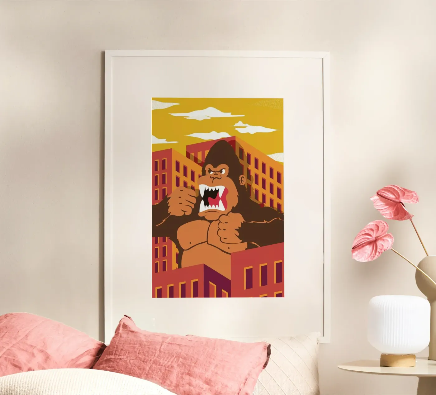 Ape Poster von The Poster Kid