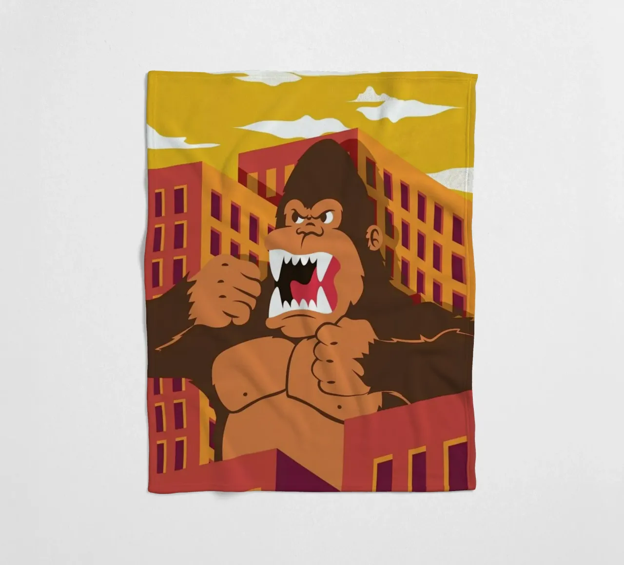 Ape Fleecedecke von The Poster Kid