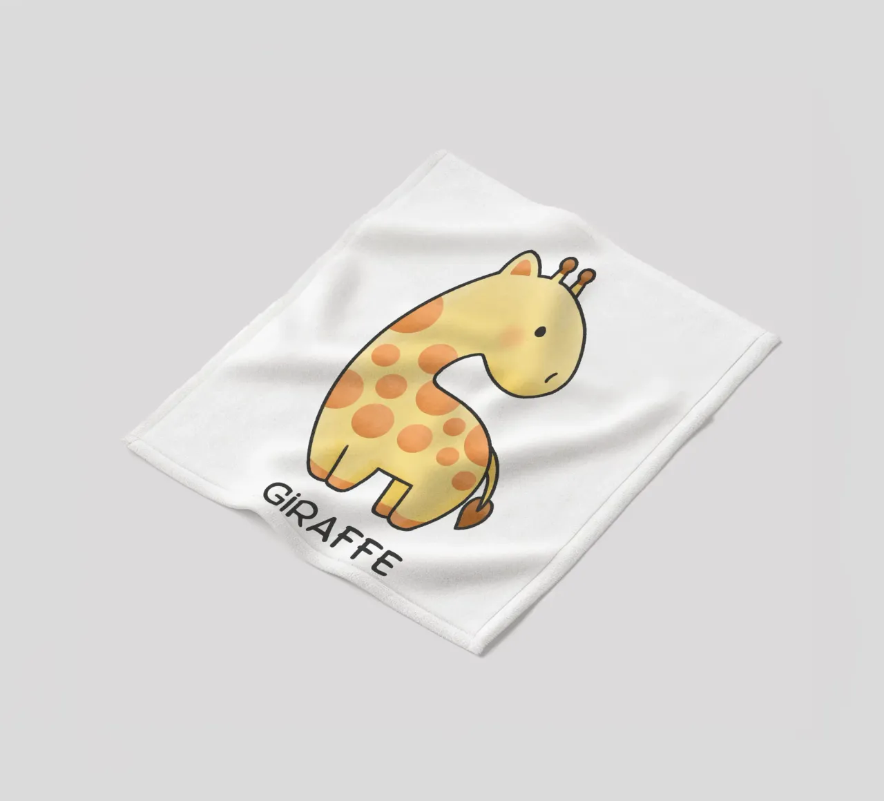 gigaaffe fleecedeken van khoailang