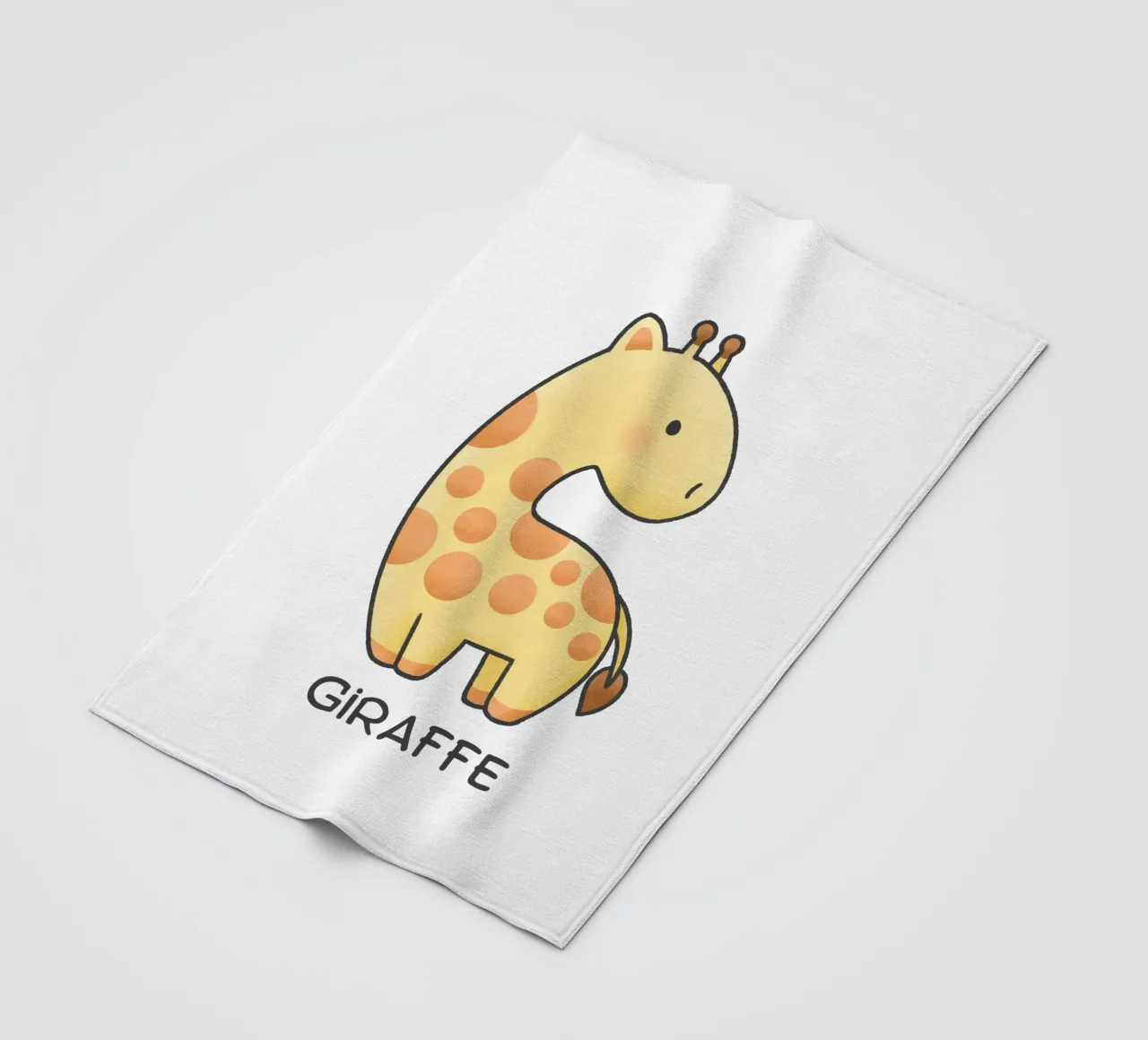 gigaaffe fleecedeken van khoailang