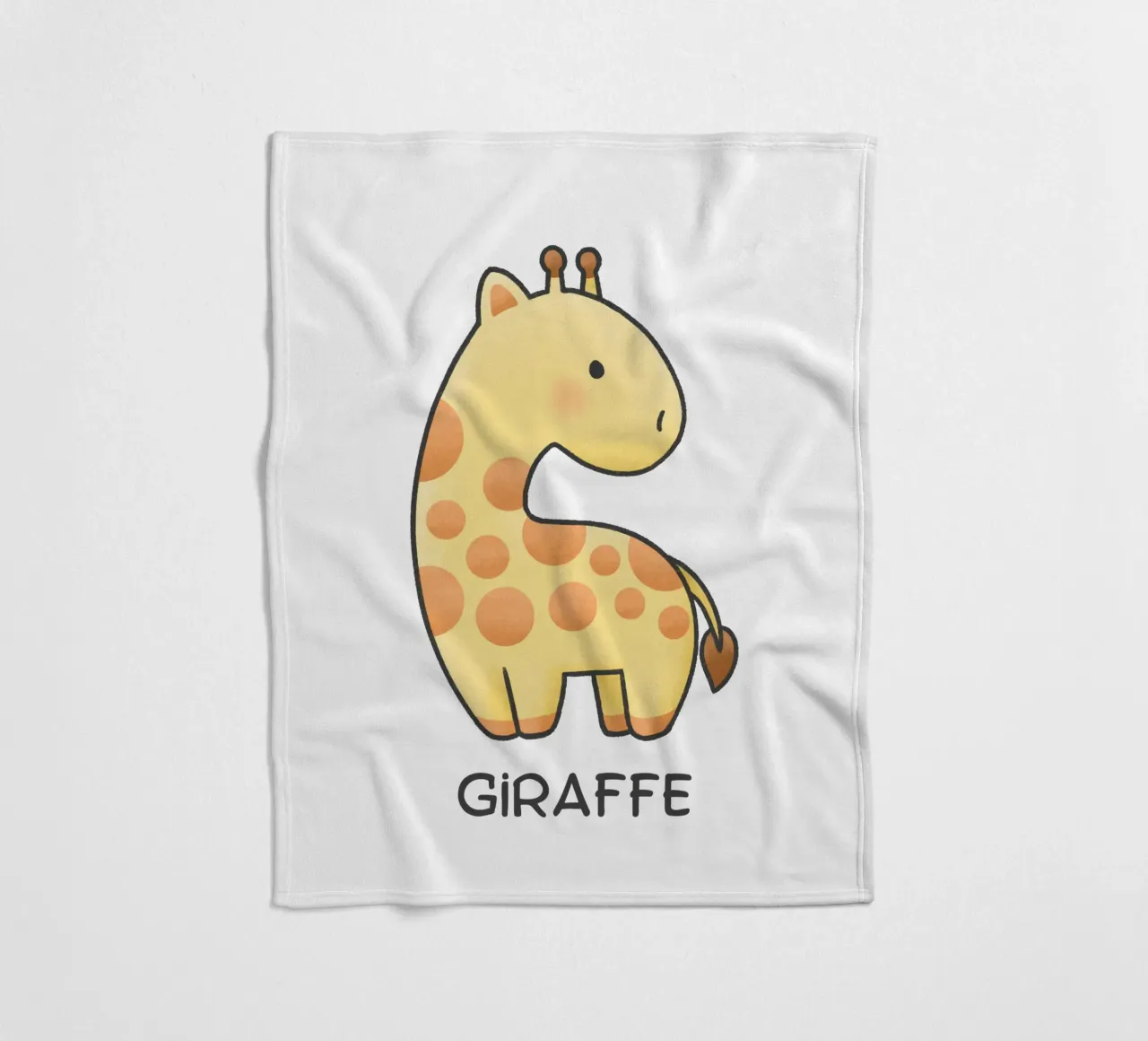 gigaaffe fleecedeken van khoailang