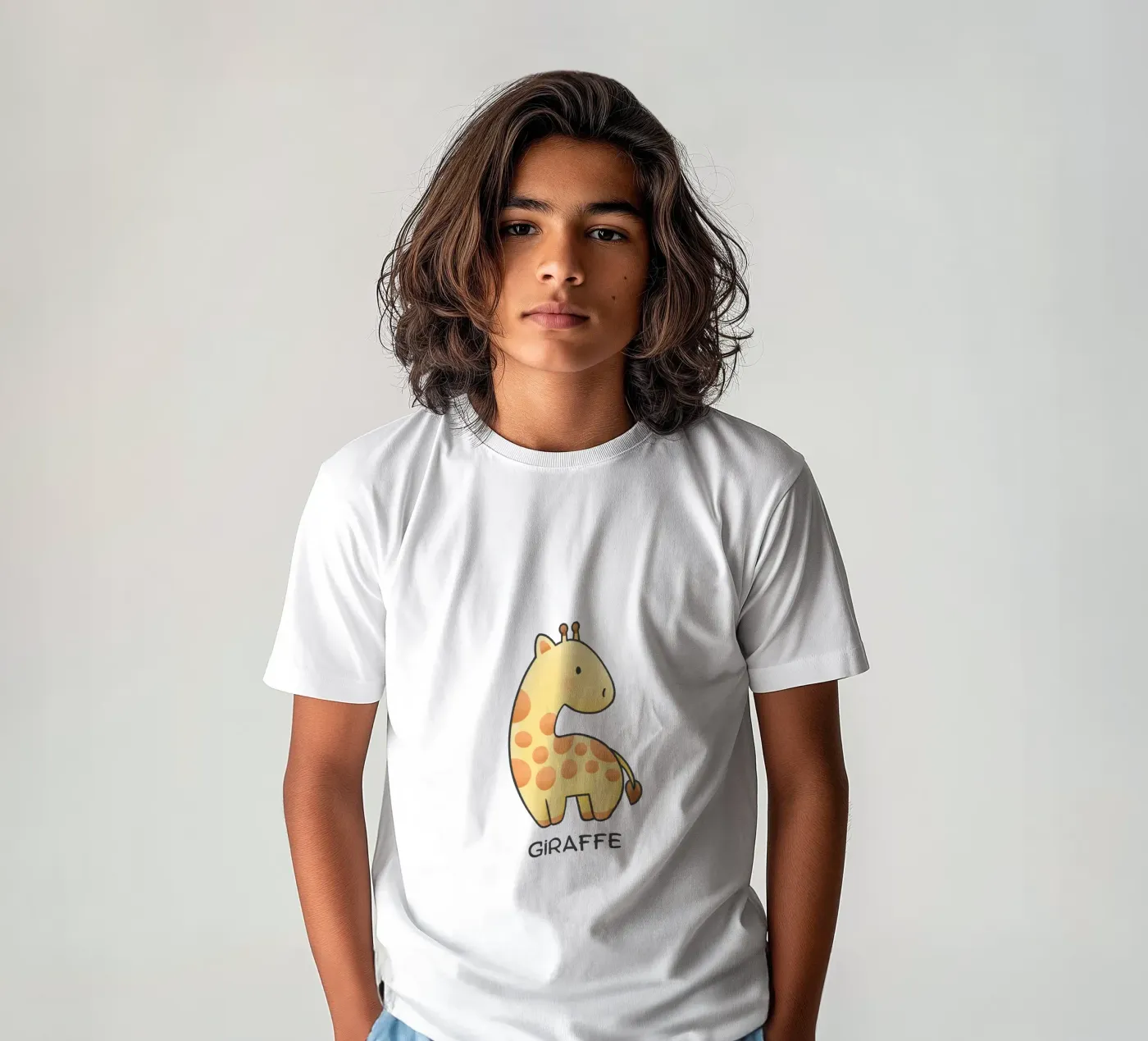 gigaaffe t-shirt bambini da khoailang