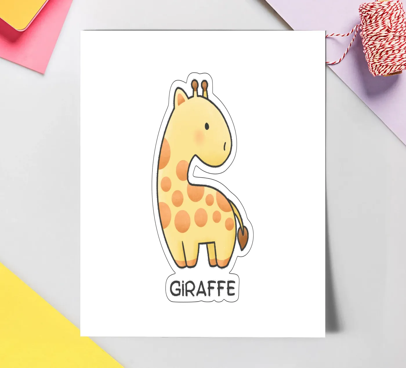 gigaaffe sticker sheet by khoailang