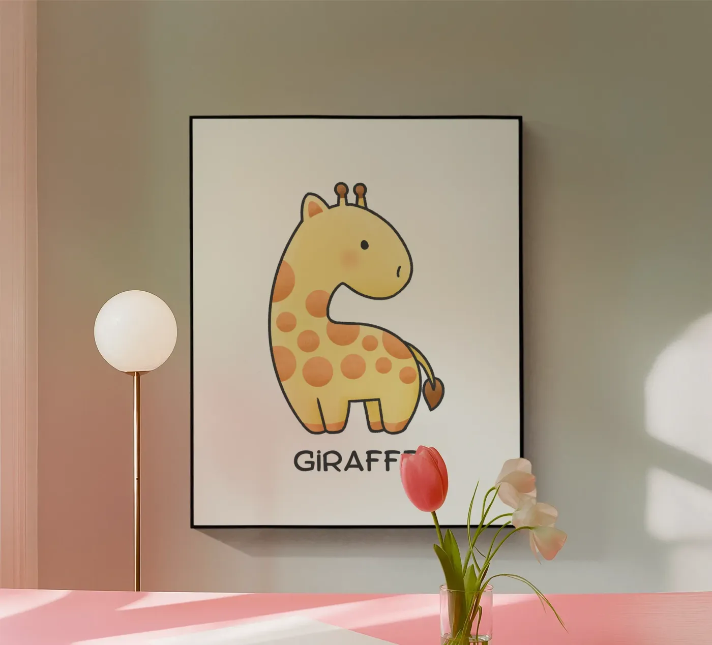 gigaaffe Acryl-Glas von khoailang