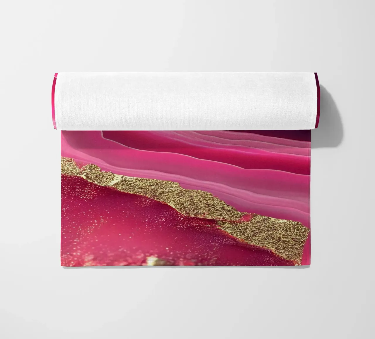 Texture agata rosa caldo telo mare da Gemstone Textures
