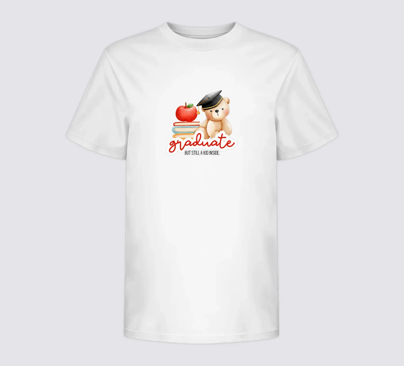 gradute t-shirt bambini da khoailang