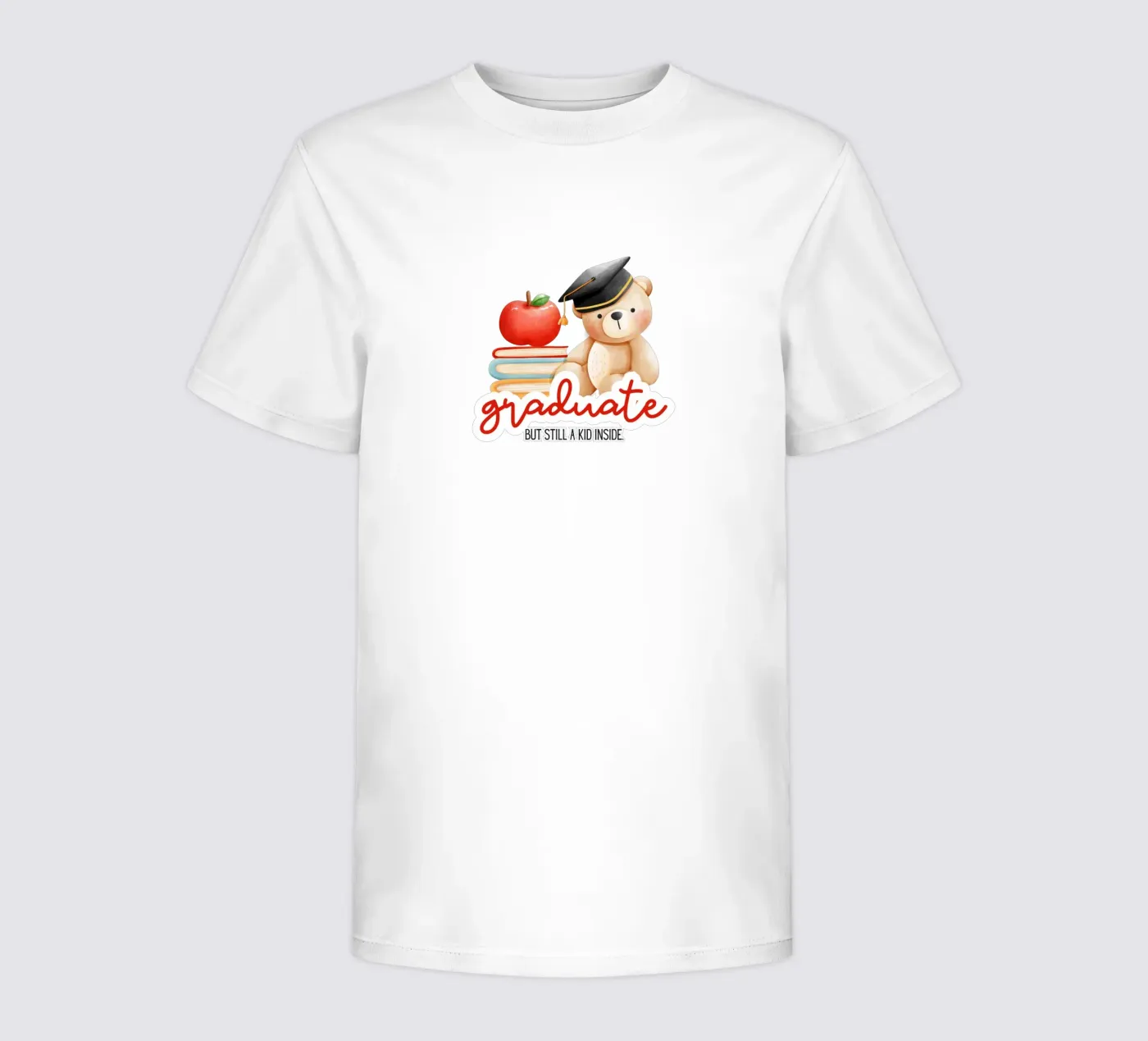 gradute t-shirt bambini da khoailang