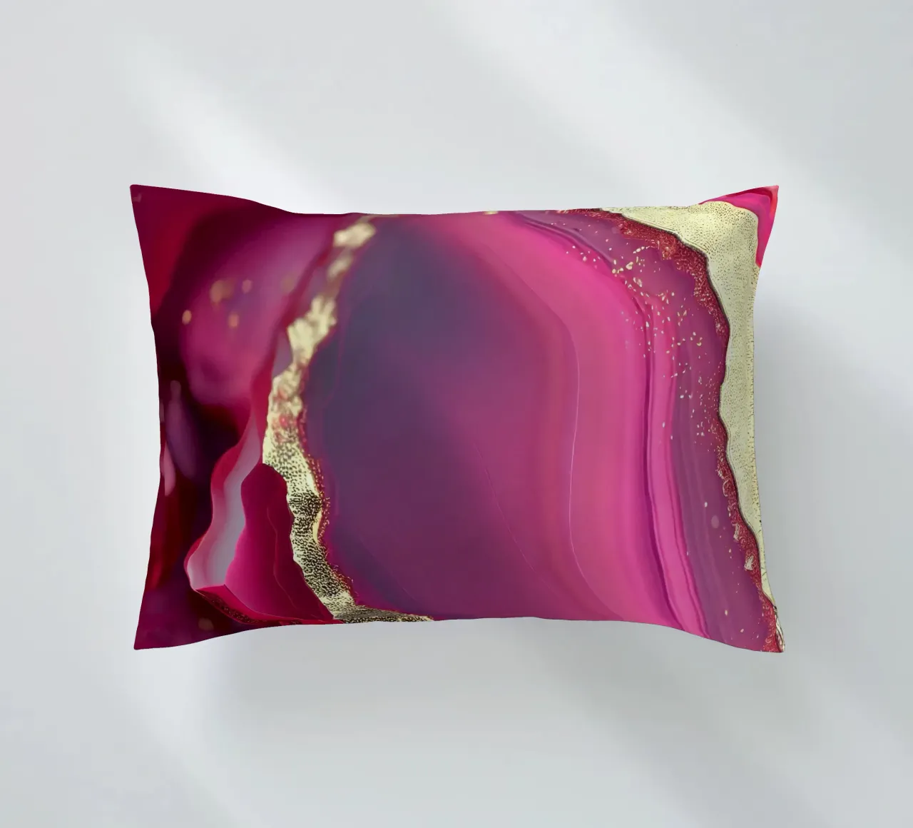 Texture agata rosa caldo cuscino da Gemstone Textures