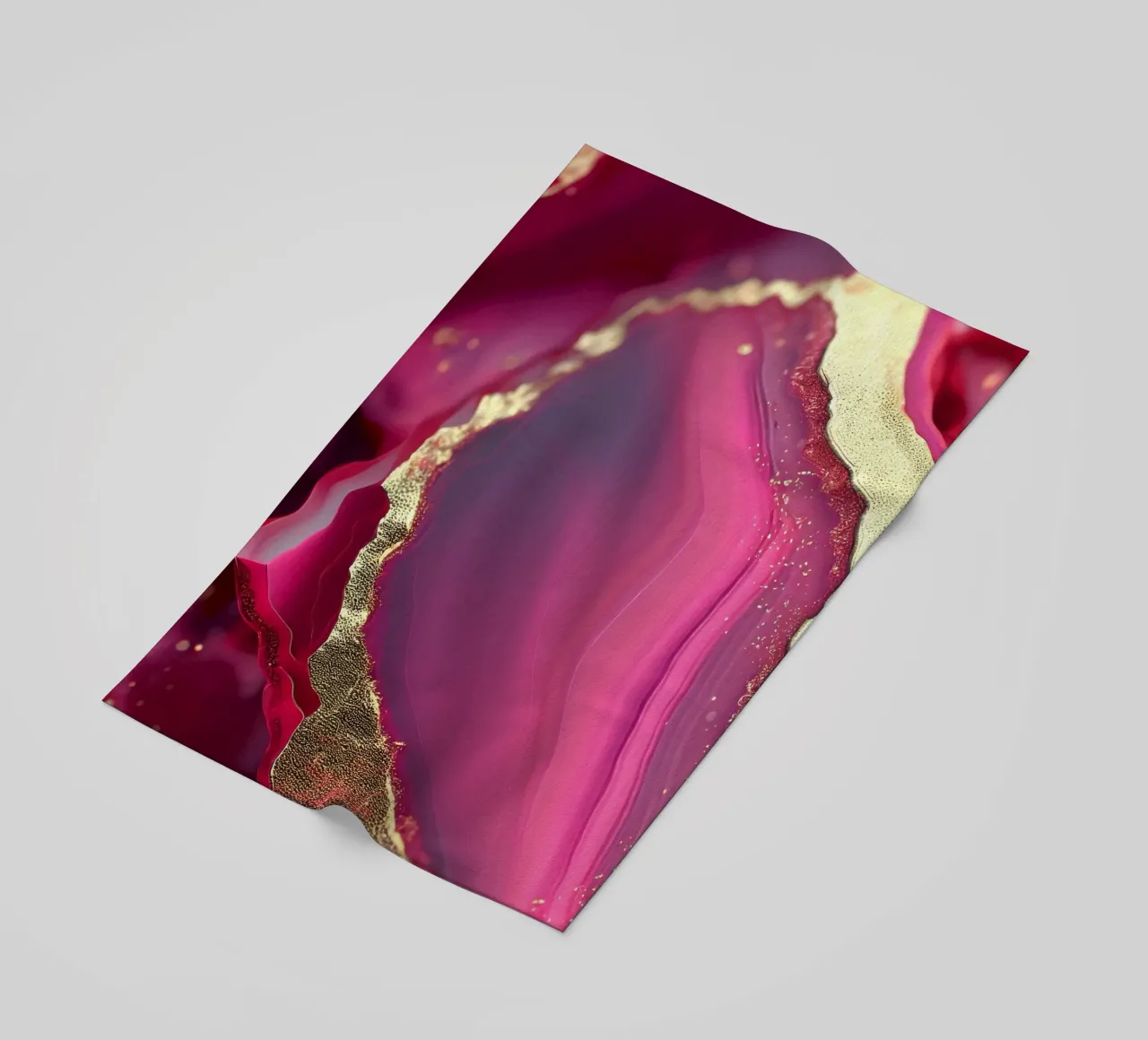 Texture agata rosa caldo telo mare da Gemstone Textures