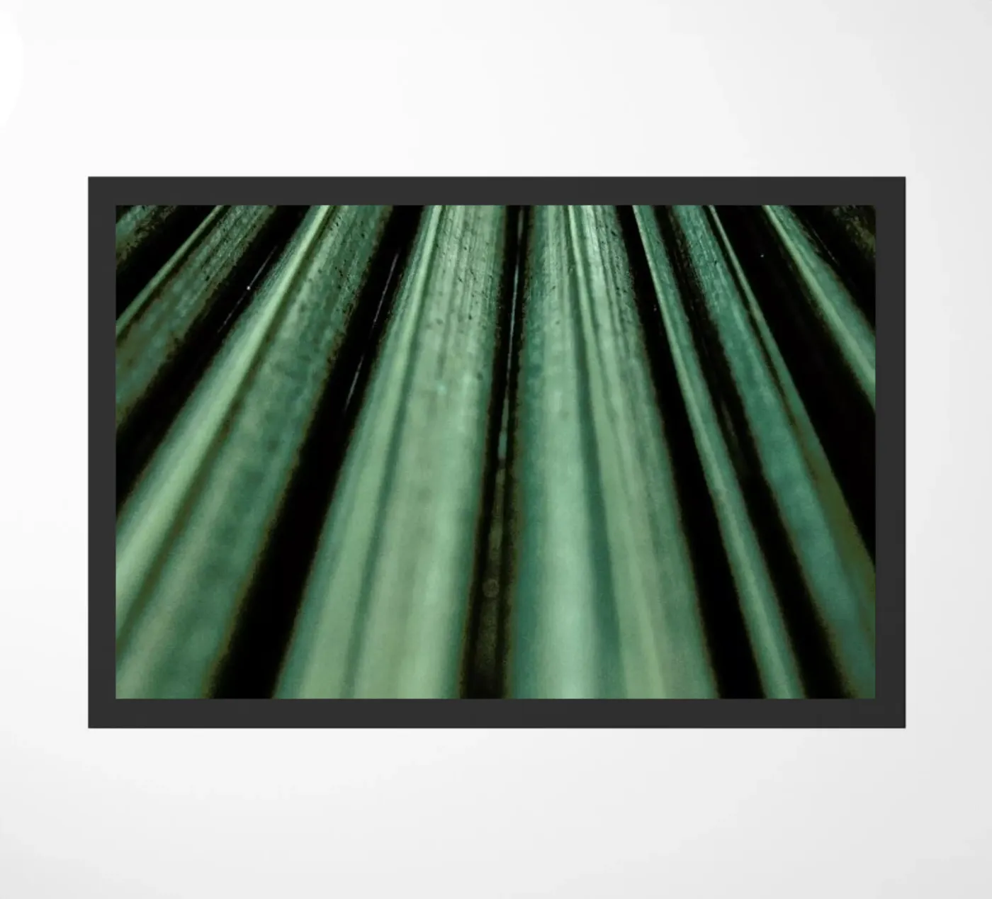 Green Palm deurmat van Victoria Frost