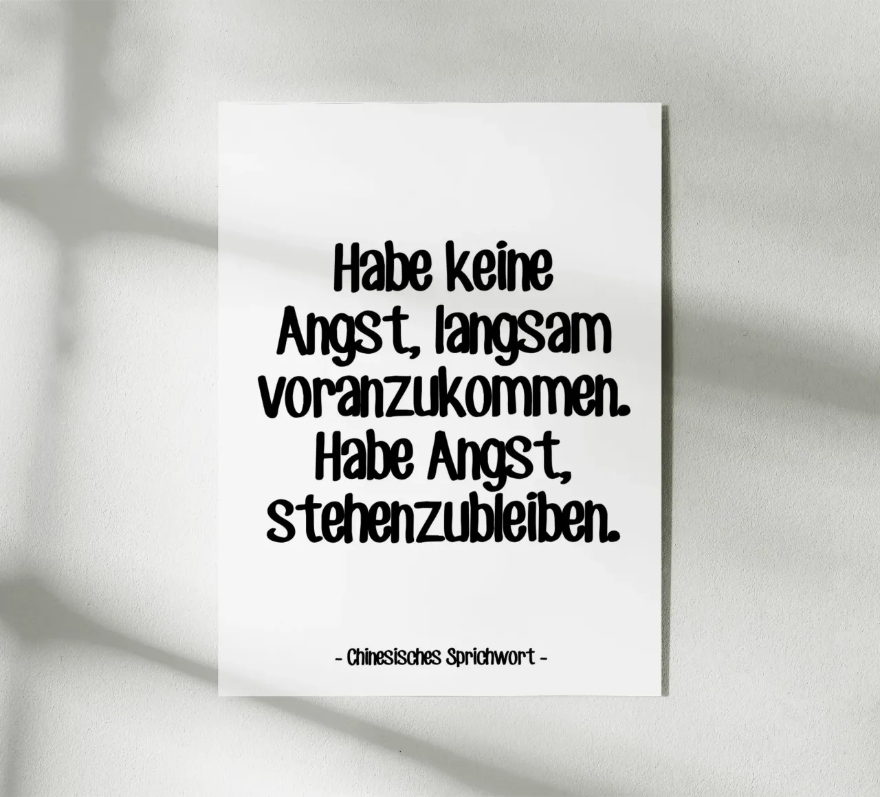 Citation Proverbe Chinois metacrilato de Wall of Words