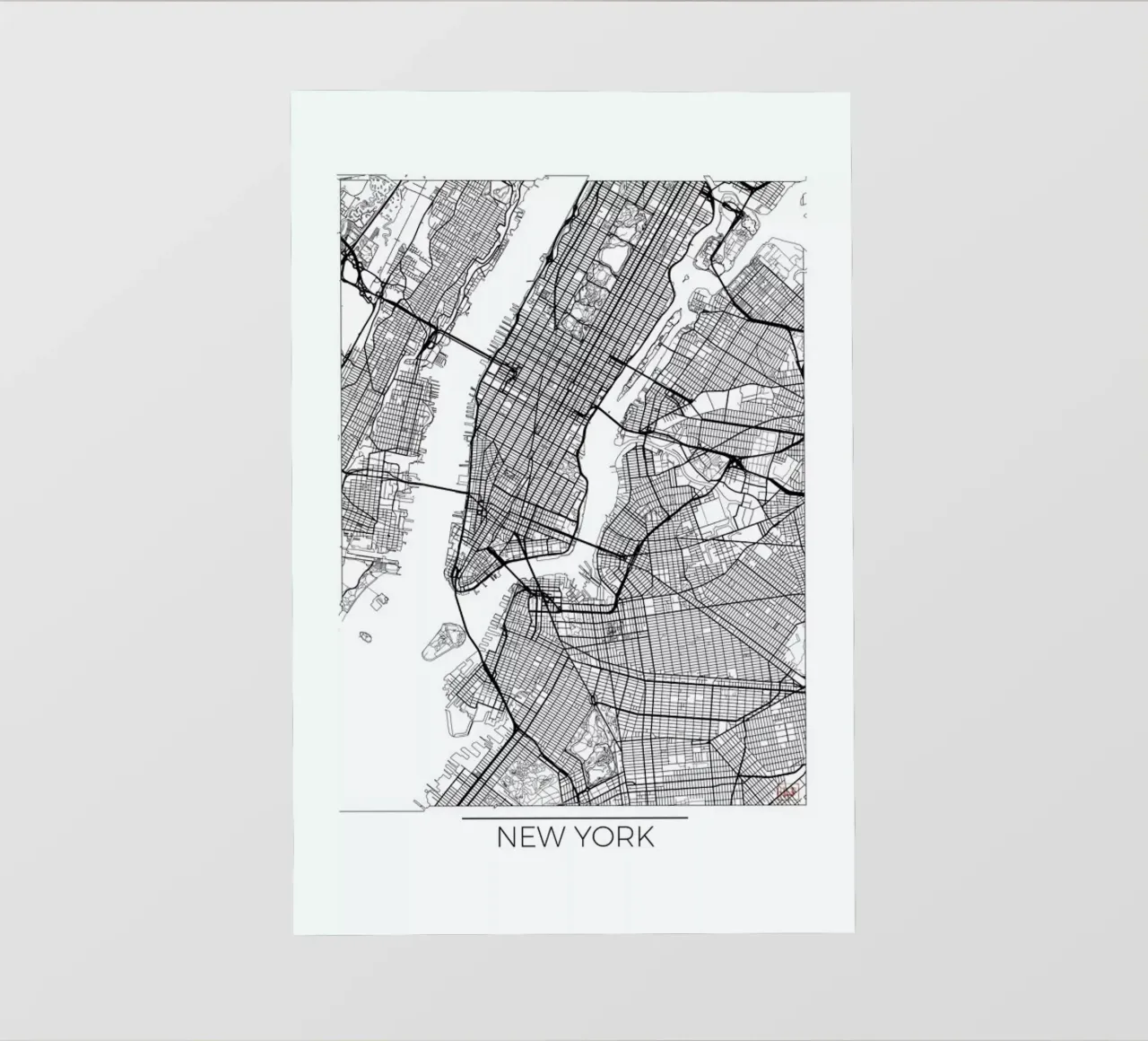 New York Minimal telo in pvc da Hubert Roguski