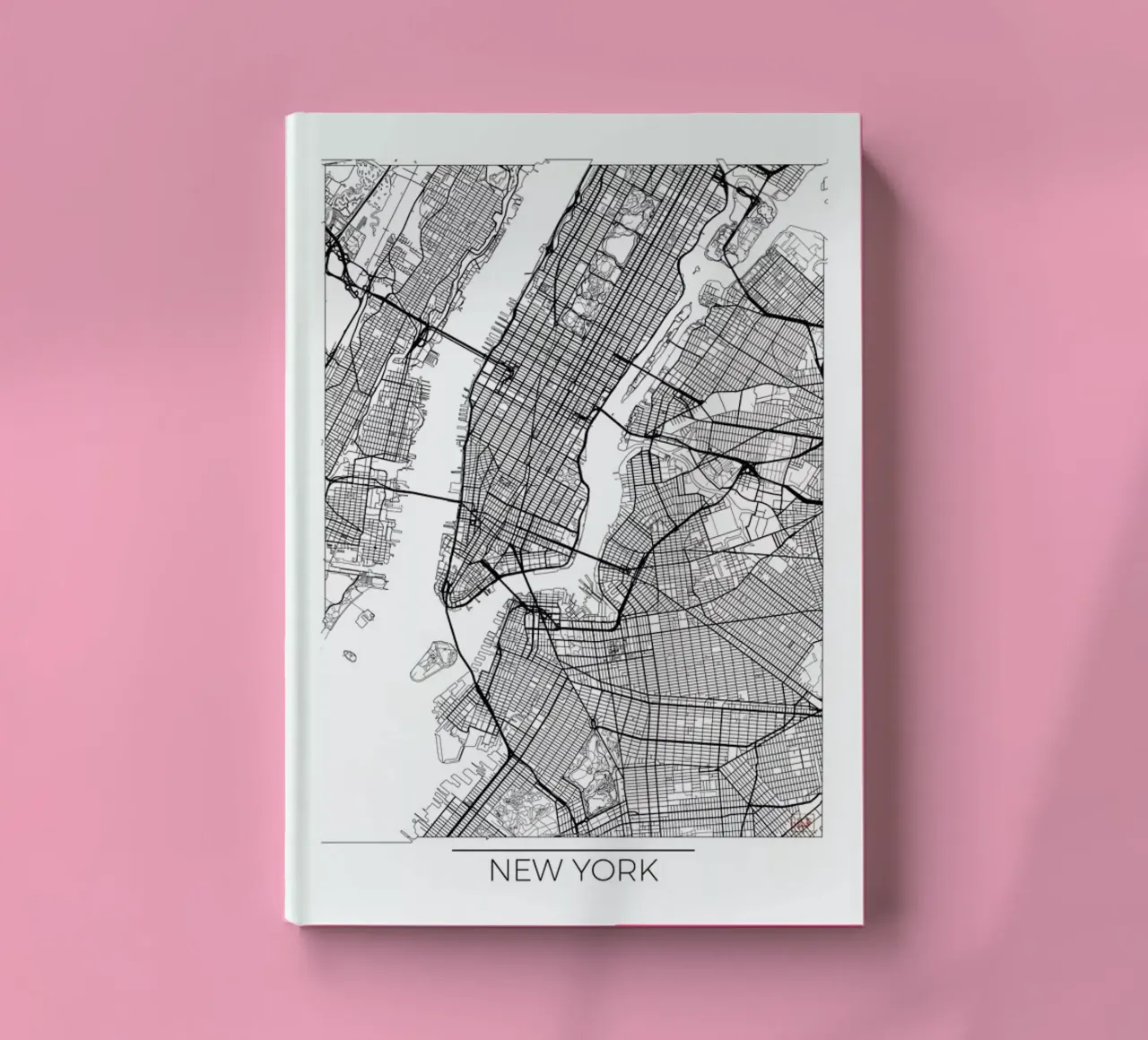 New York Minimal notebook by Hubert Roguski