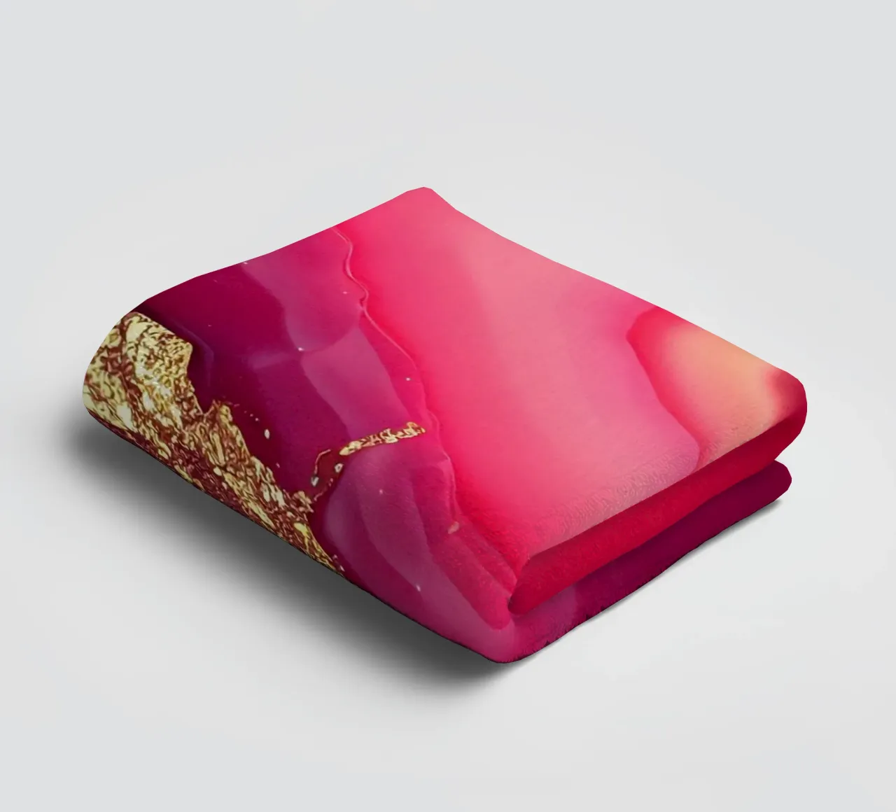 Texture d'agate rose vif serviette de bain de Gemstone Textures