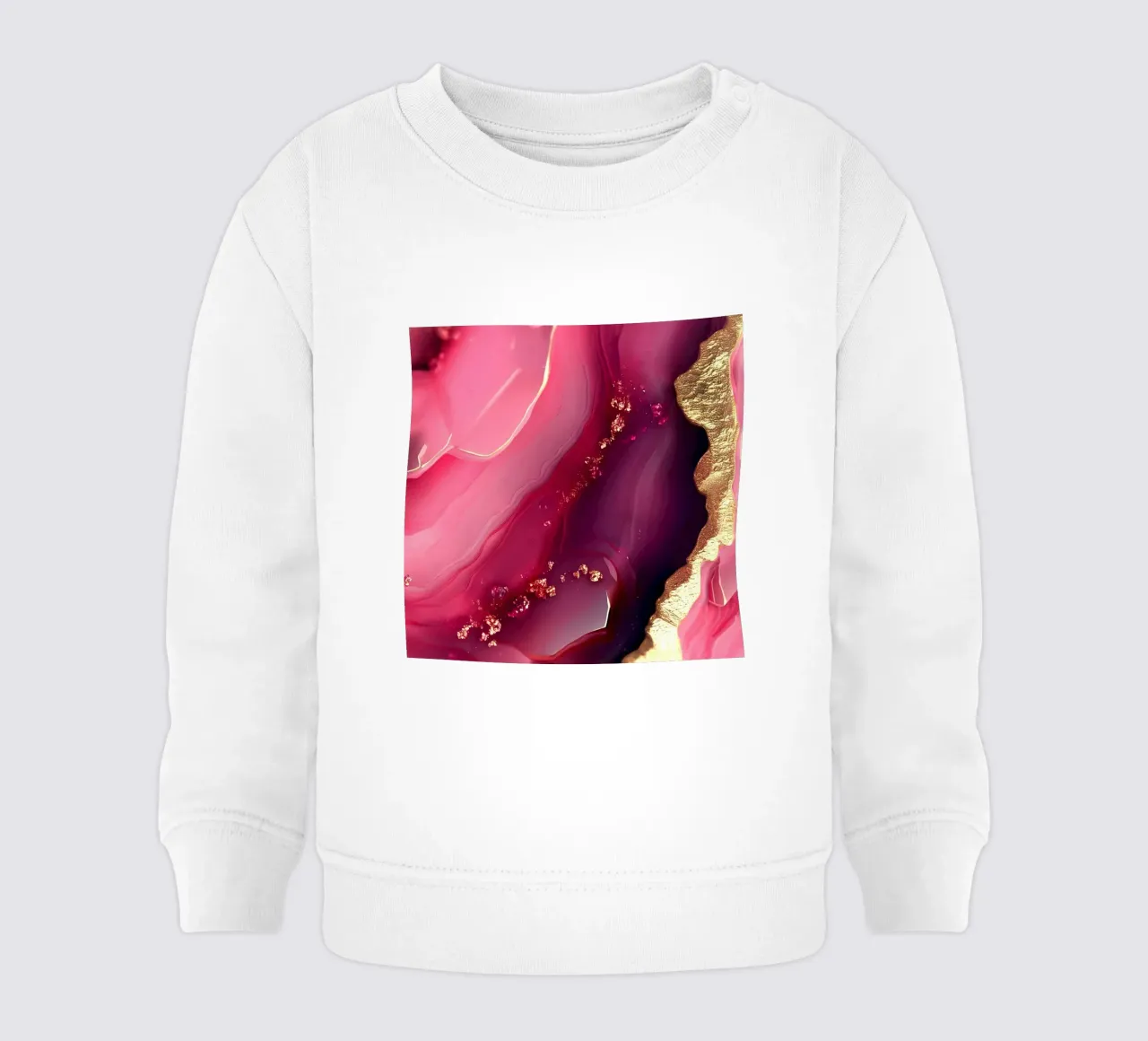 Texture agata rosa caldo felpa neonato da Gemstone Textures