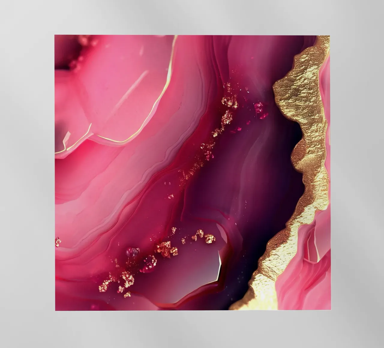 Hot Pink Agate Texture backlit film by Gemstone Textures