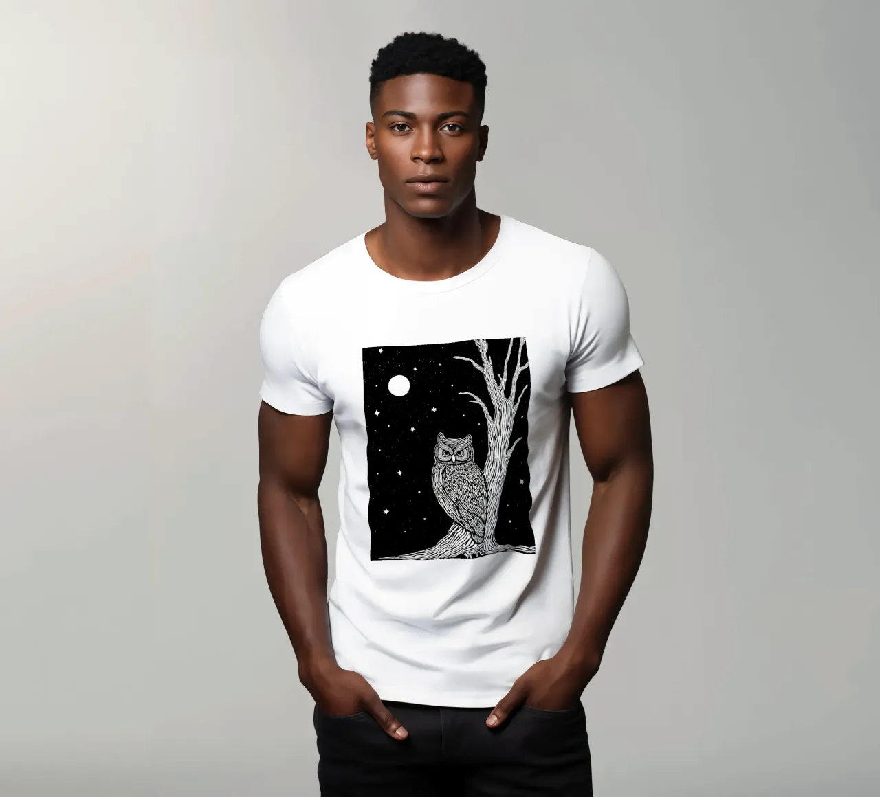 Guardian of the Night t-shirt da Indigo Rain