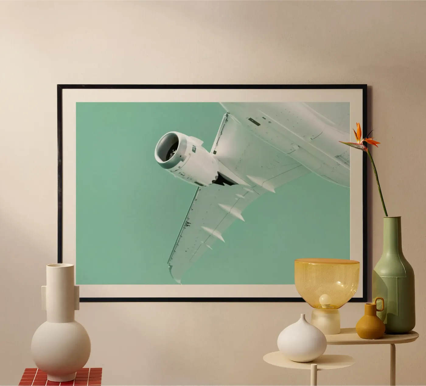 Overhead X poster by Tal Paz-Fridman
