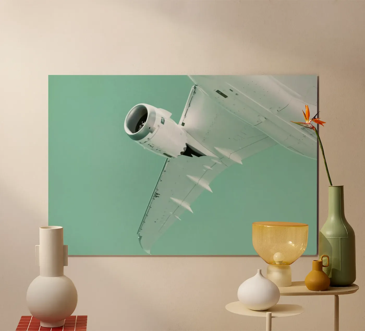 Overhead X poster by Tal Paz-Fridman