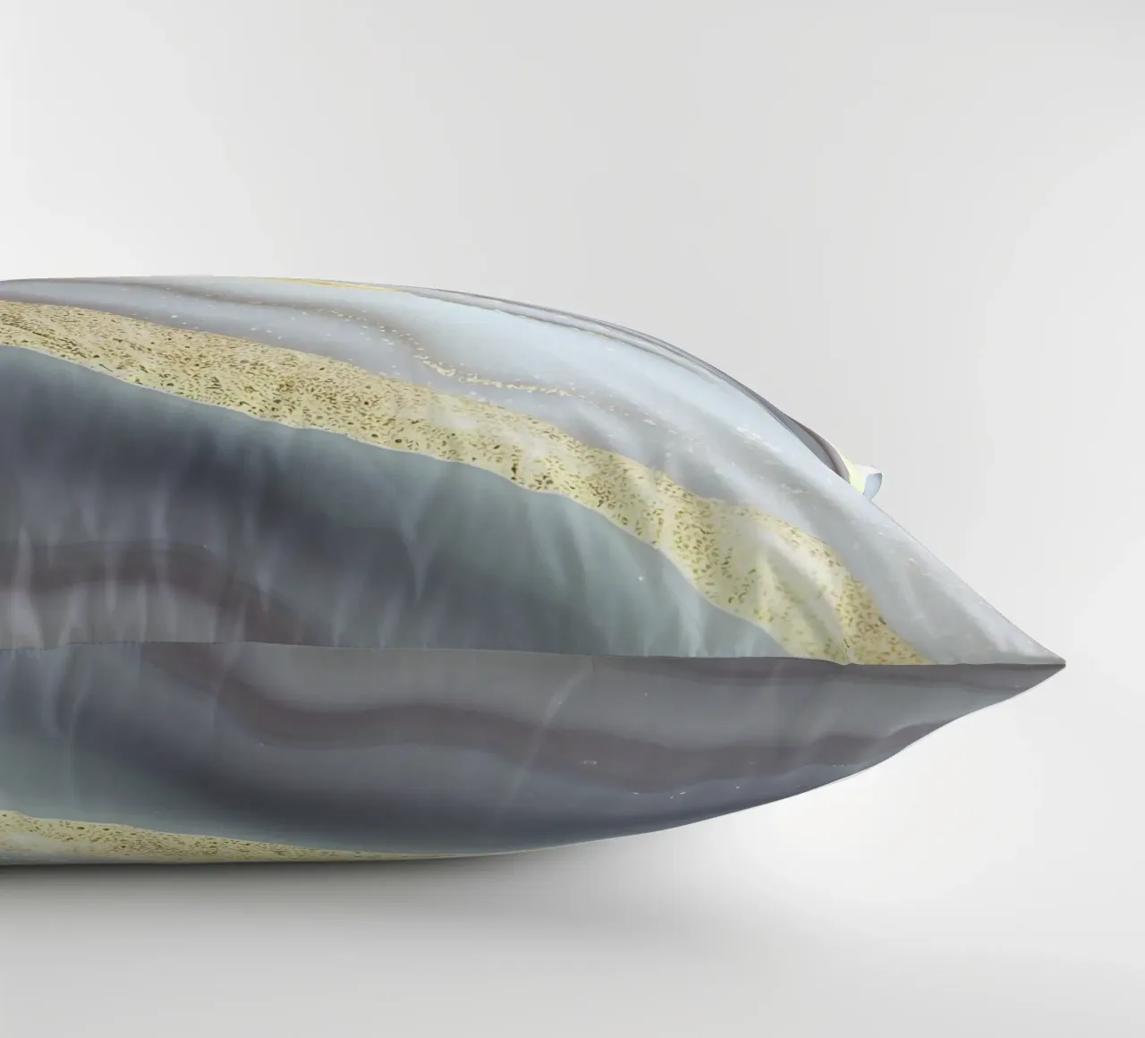Texture agata bianca e oro cuscino da Gemstone Textures