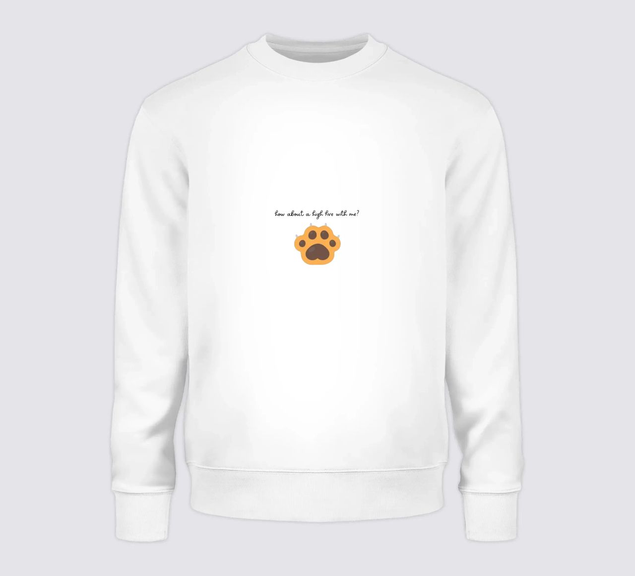 ¿qué tal si chocamos los cinco? sudadera de khoailang