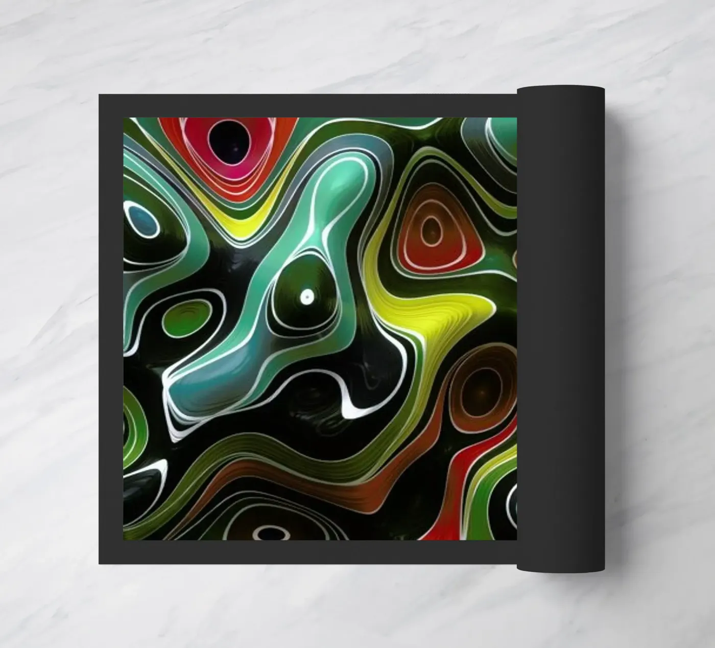 Weird I doormat by Danny Ivan