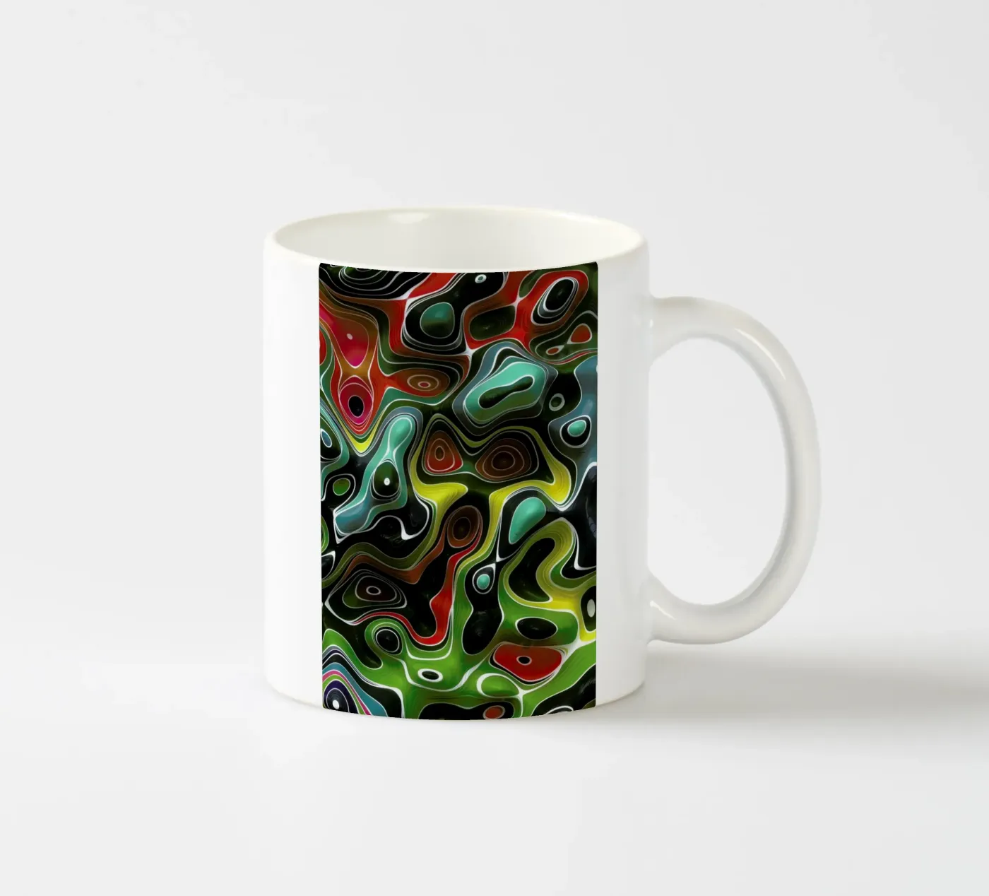 Weird I ceramic mug by Danny Ivan