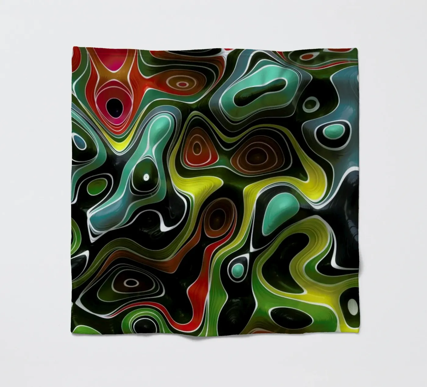 Weird I Fleecedecke von Danny Ivan